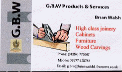 G.B.W. Products & Services